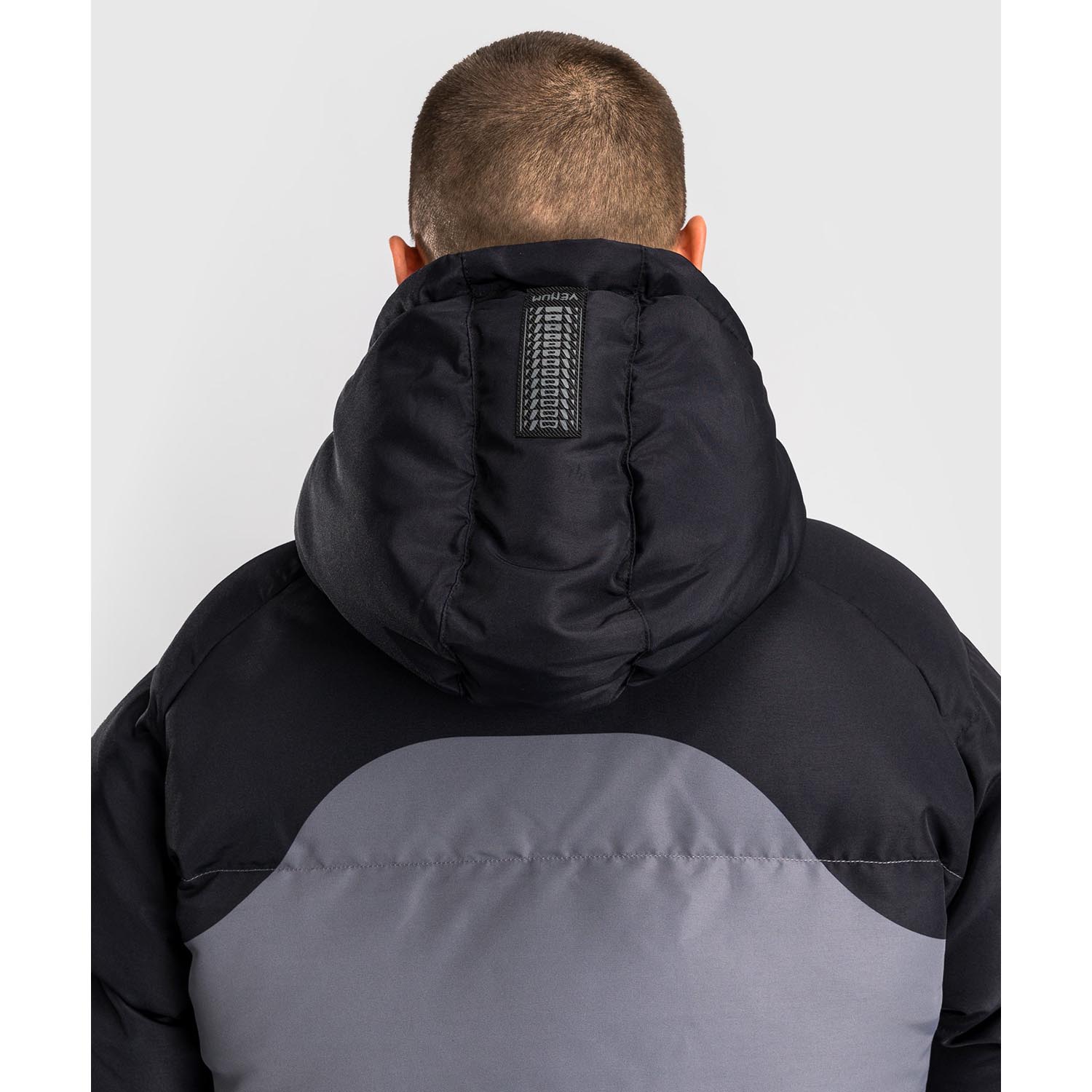 VENUM Daunenjacke, Attack, schwarz-grau, S