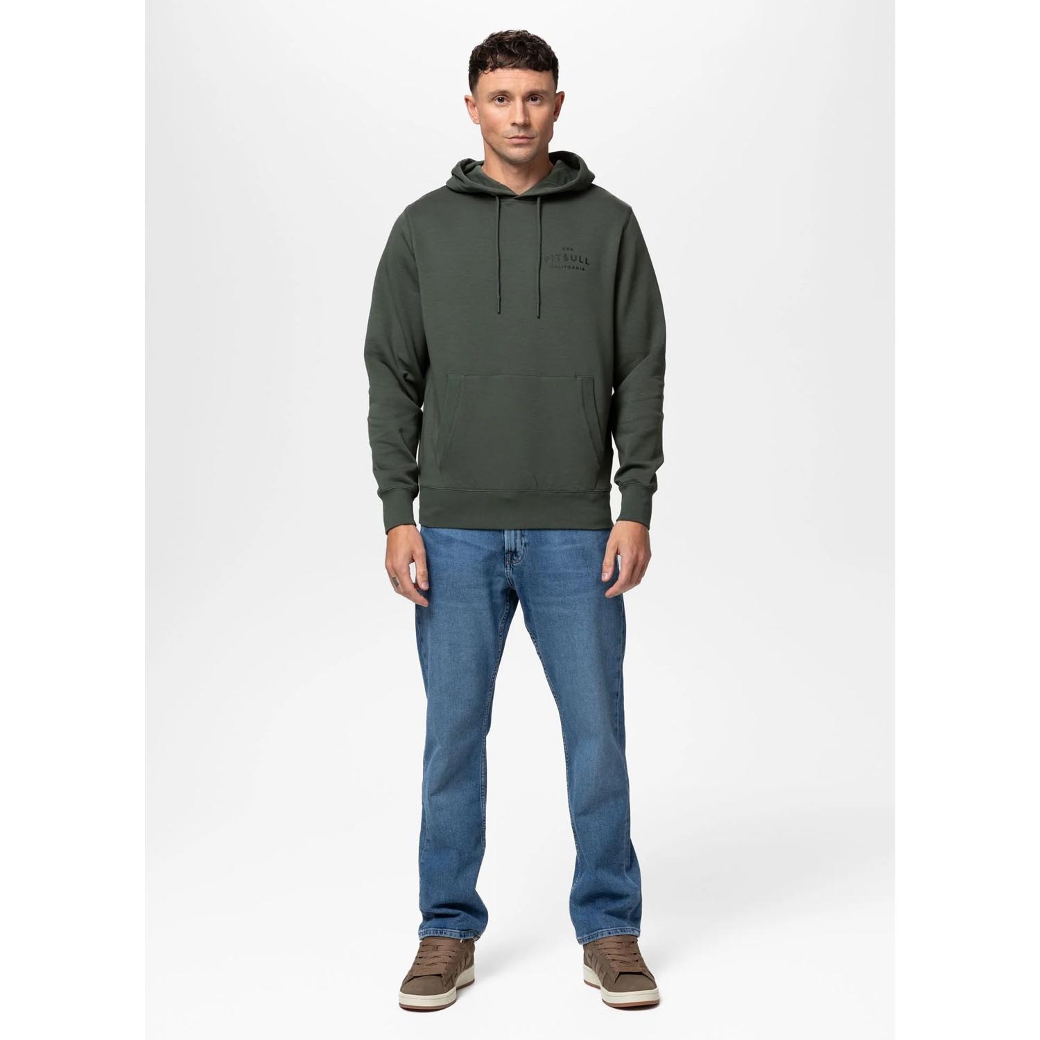 Pit Bull West Coast Hoody, Sampson, green, S