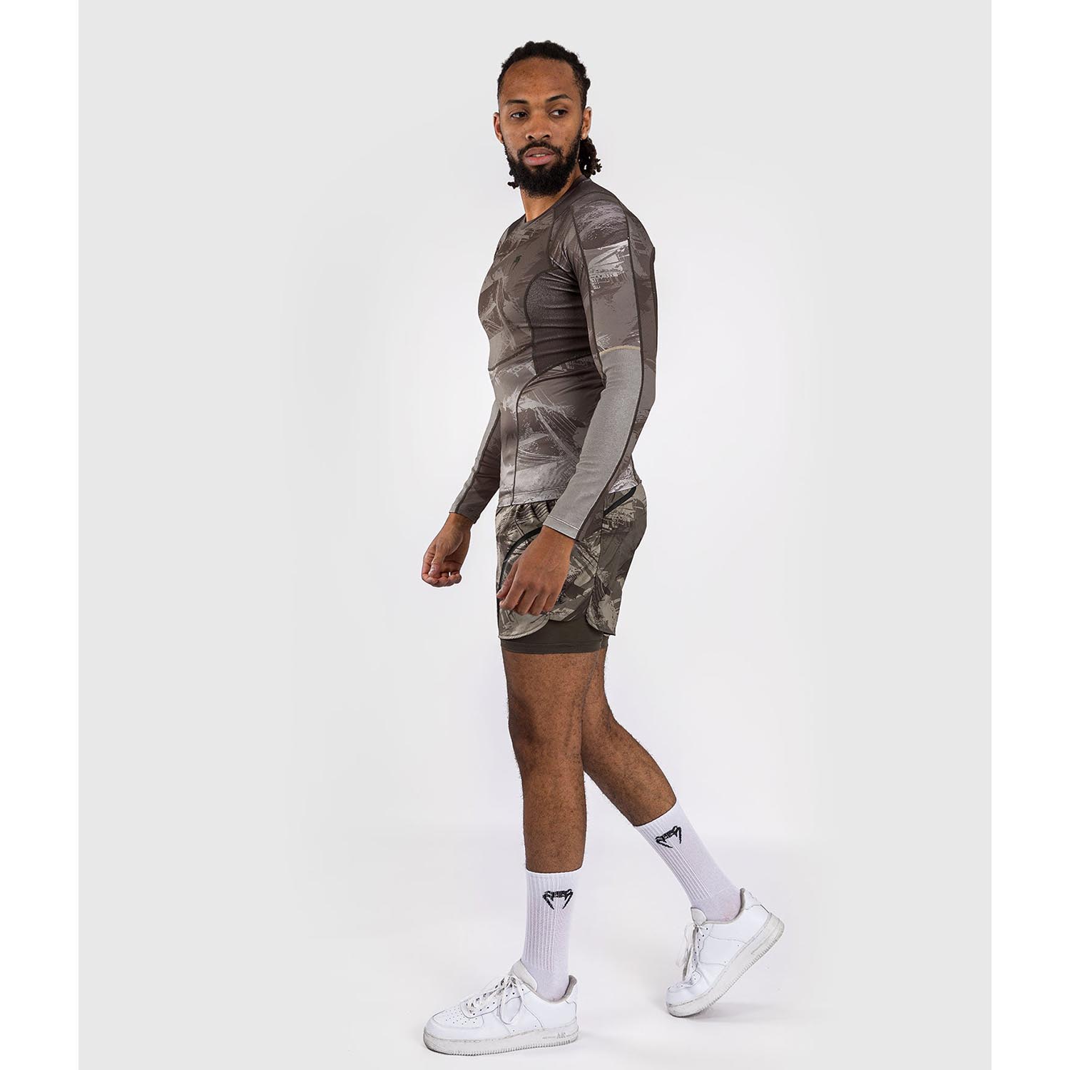 VENUM Rashguard, L/S, Electron 3.0, sand, XL