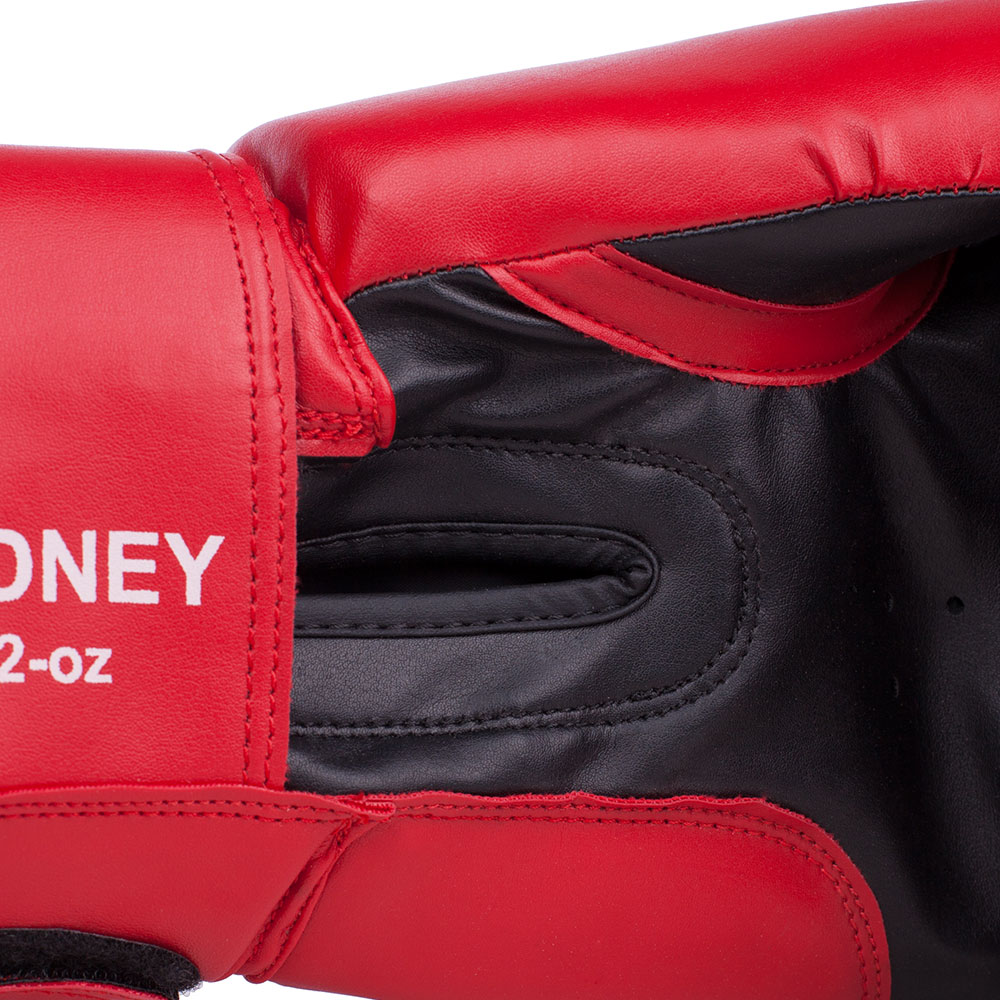 BENLEE Boxing Gloves, Kids, Rodney, red-black, 6 Oz