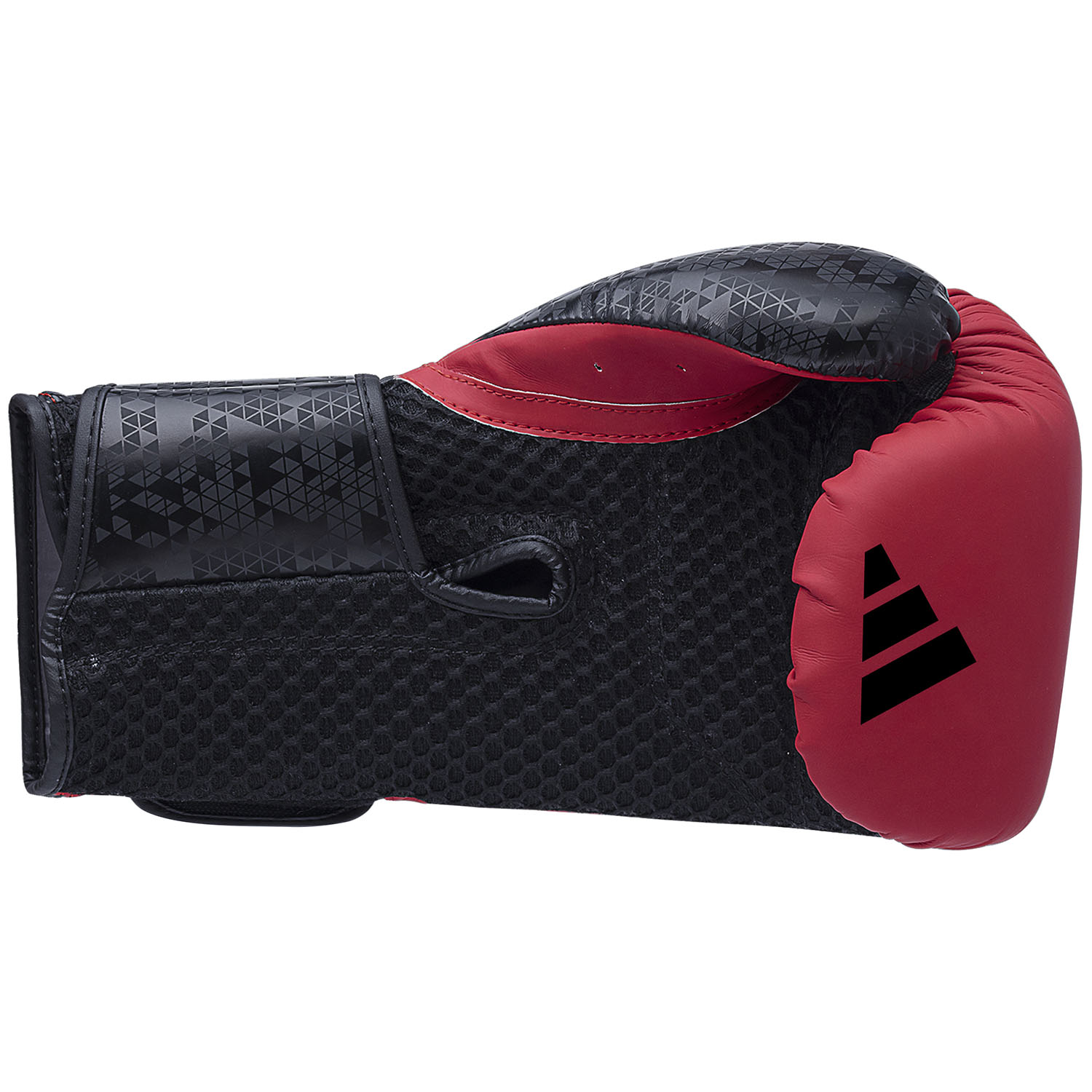adidas Boxhandschuhe, Combat 50, rot-schwarz, 16 Oz
