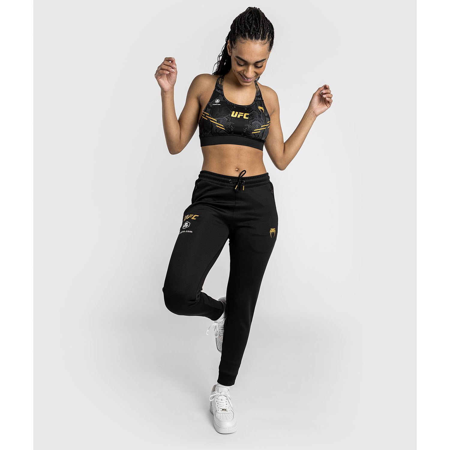 VENUM Joggers, Women, UFC Fight Night, Adrenaline, black, XS