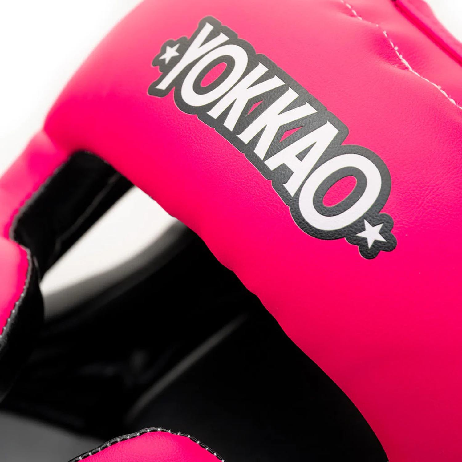 YOKKAO Head Guard, pink-white, XL