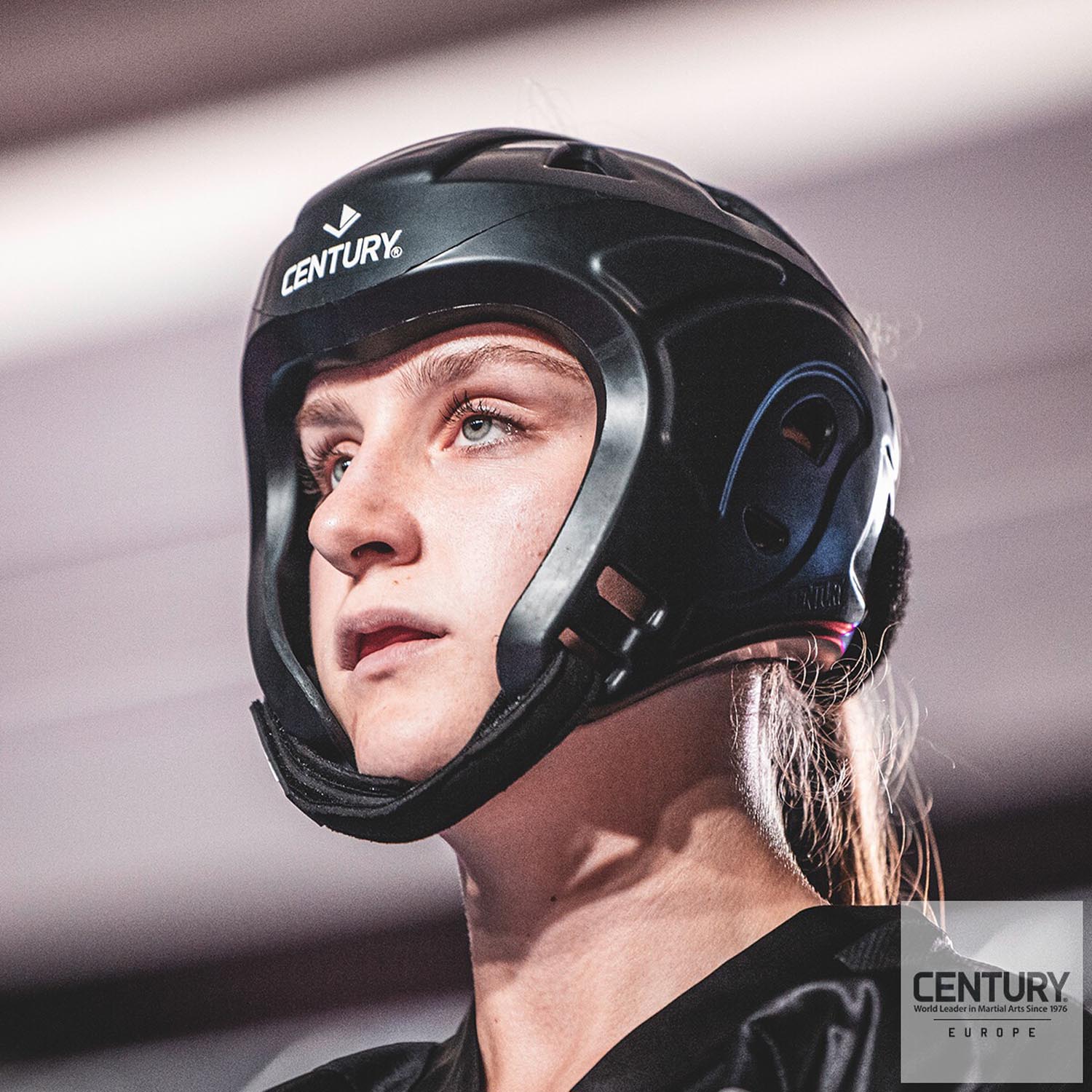 Century Head Guard, C Gear, Evolution Wako, black, L