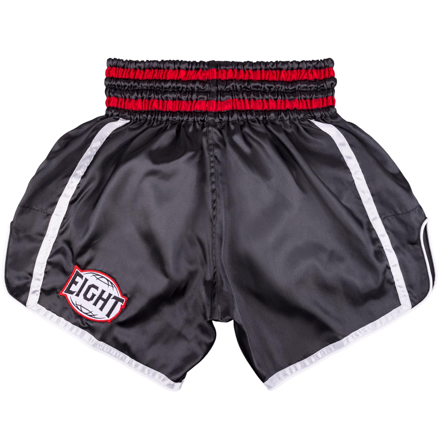8 WEAPONS Muay Thai Shorts, Bangkok, black-white, XXL