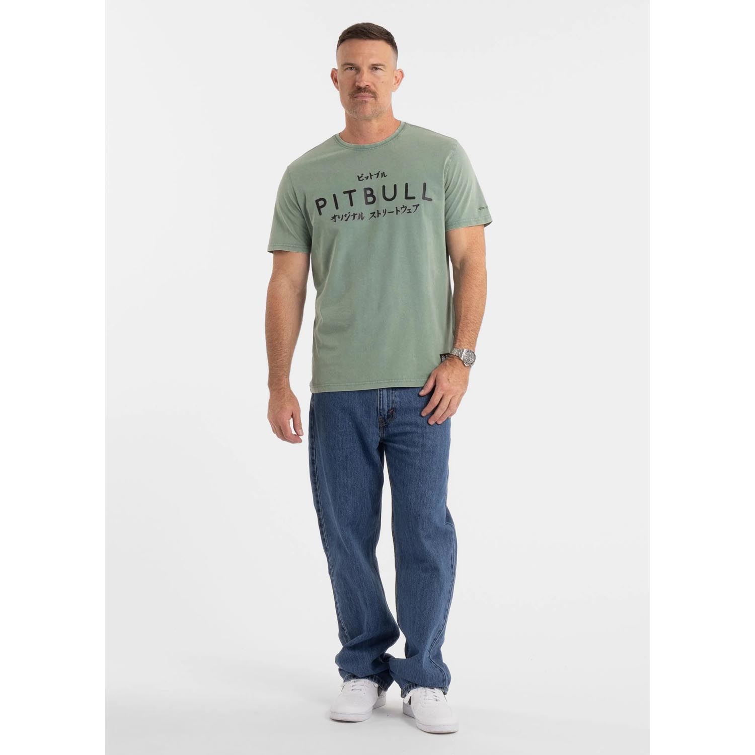Pit Bull West Coast T-Shirt, Bravery, green, XXXL