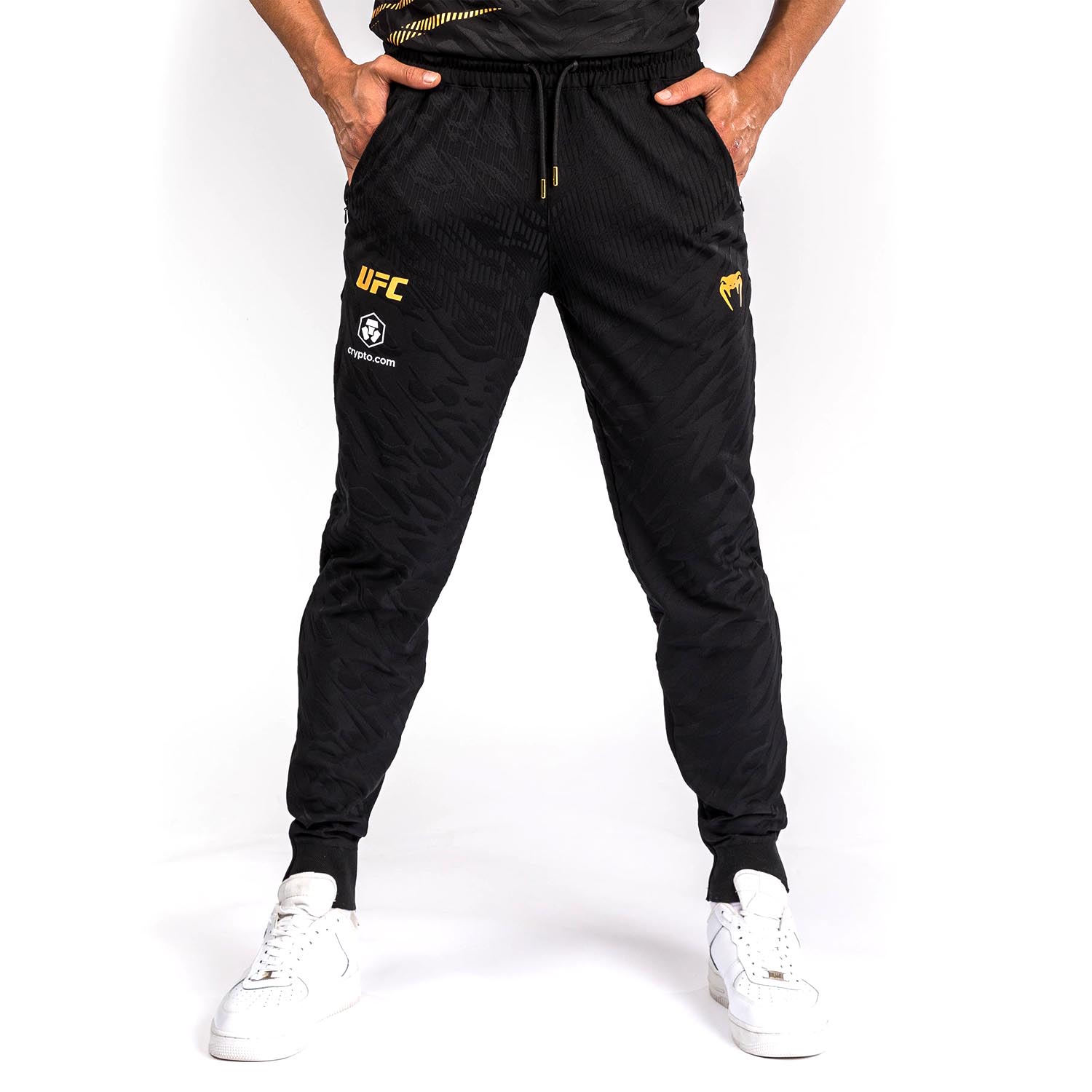 VENUM Jogging Pants, UFC Fusion Authentic Fight Night Champion, black-gold, XXL