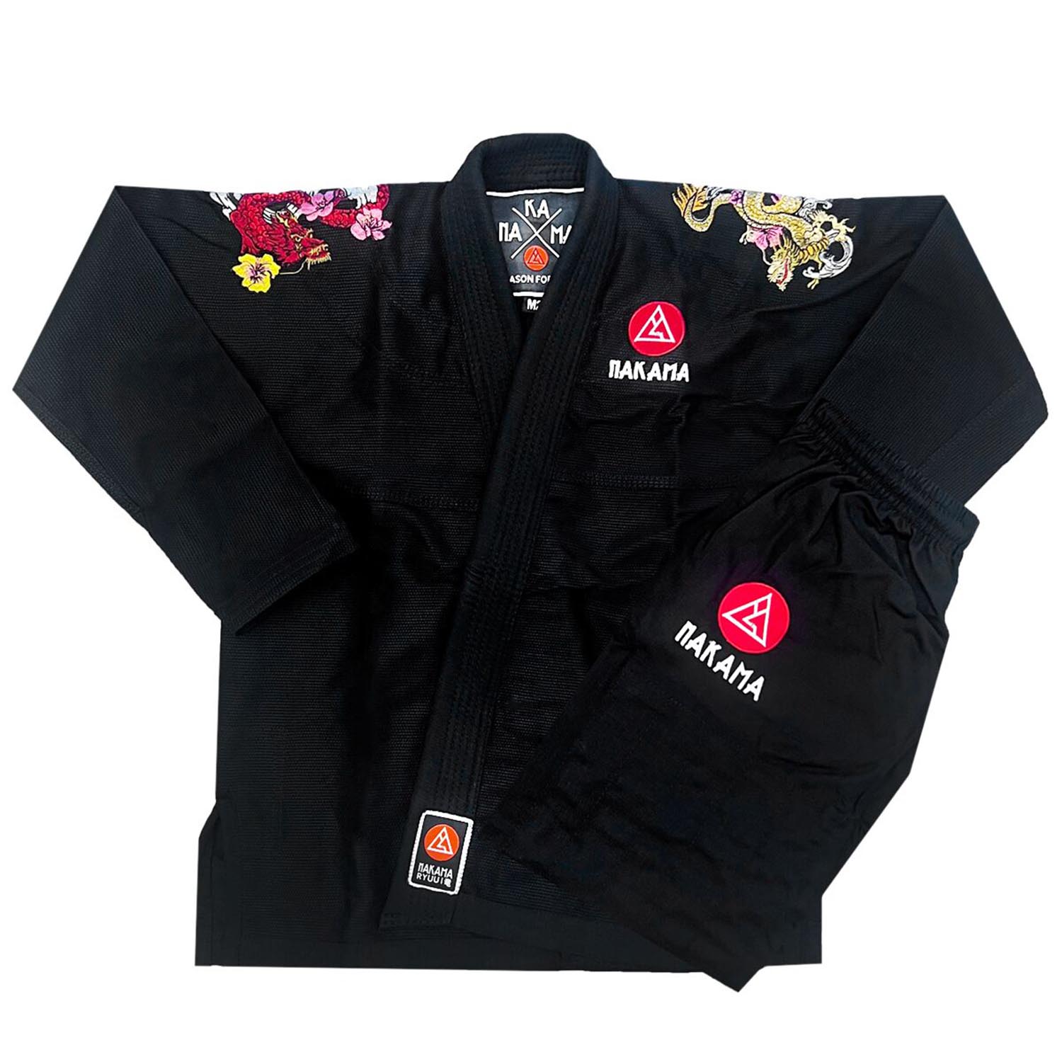 Nakama BJJ GI, Kids, Ryuu, schwarz, M0
