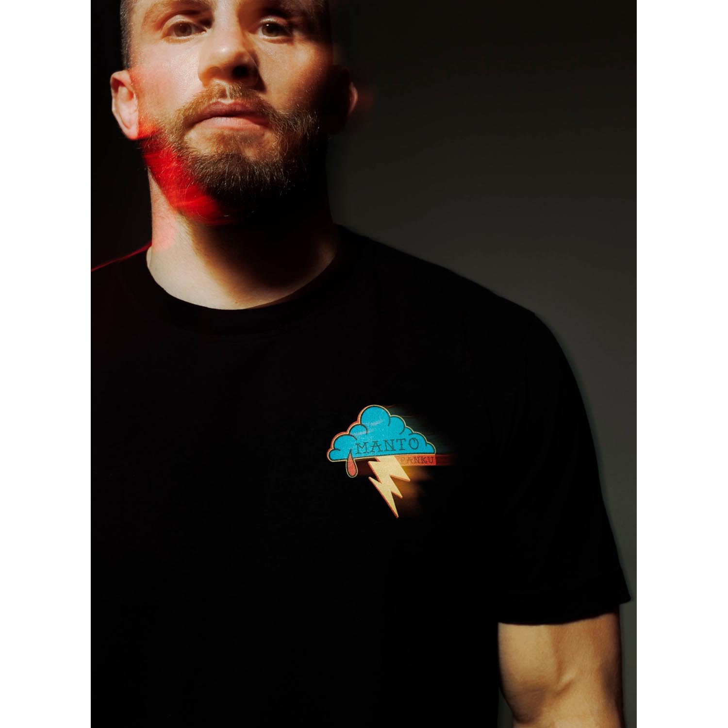 MANTO T-Shirt, Eagle black, XXL