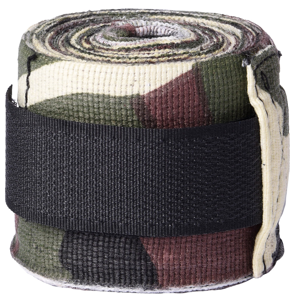 8 WEAPONS Hand Wraps, semi-elastic, 5 m, camo
