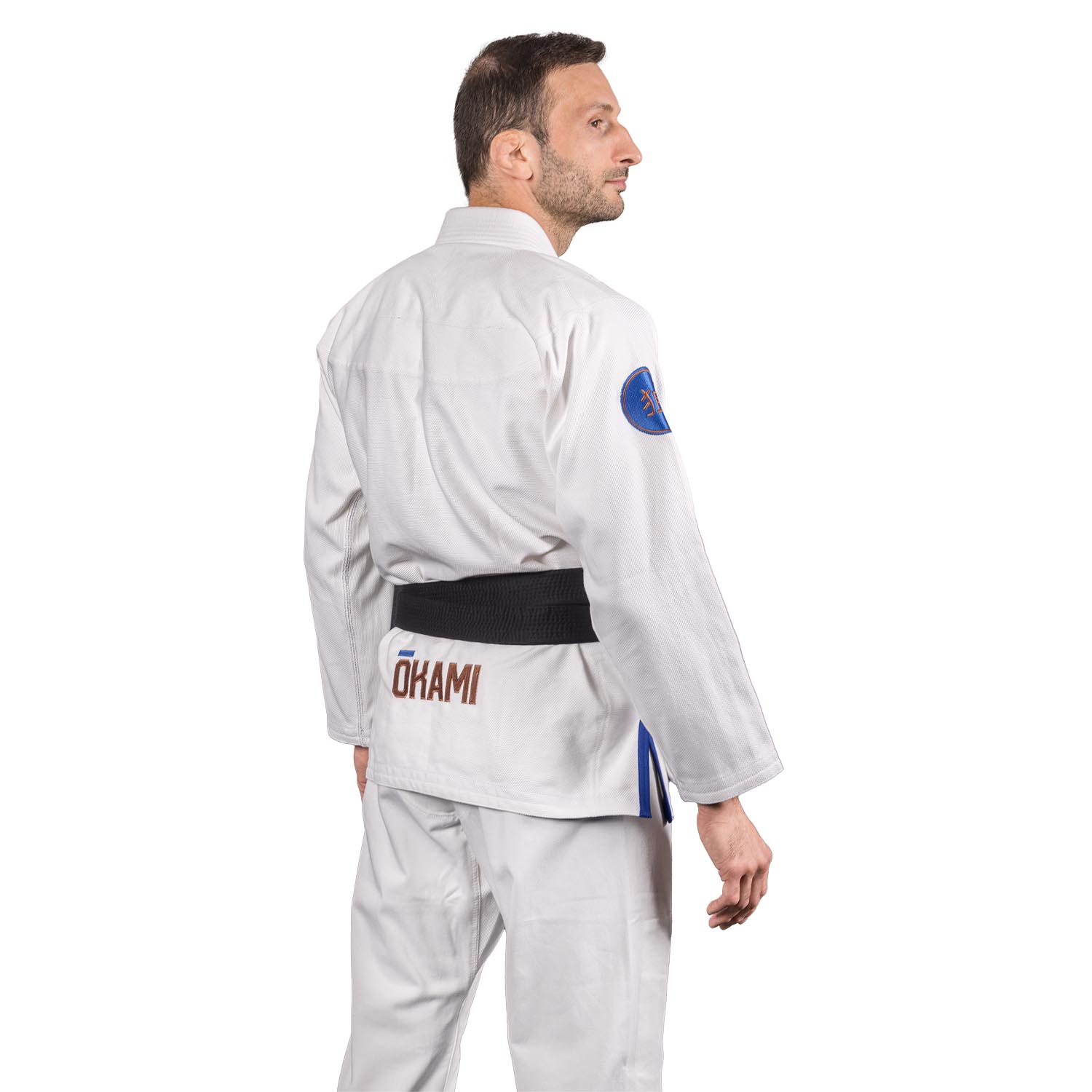 OKAMI BJJ GI, Competition Team V2, white, A4
