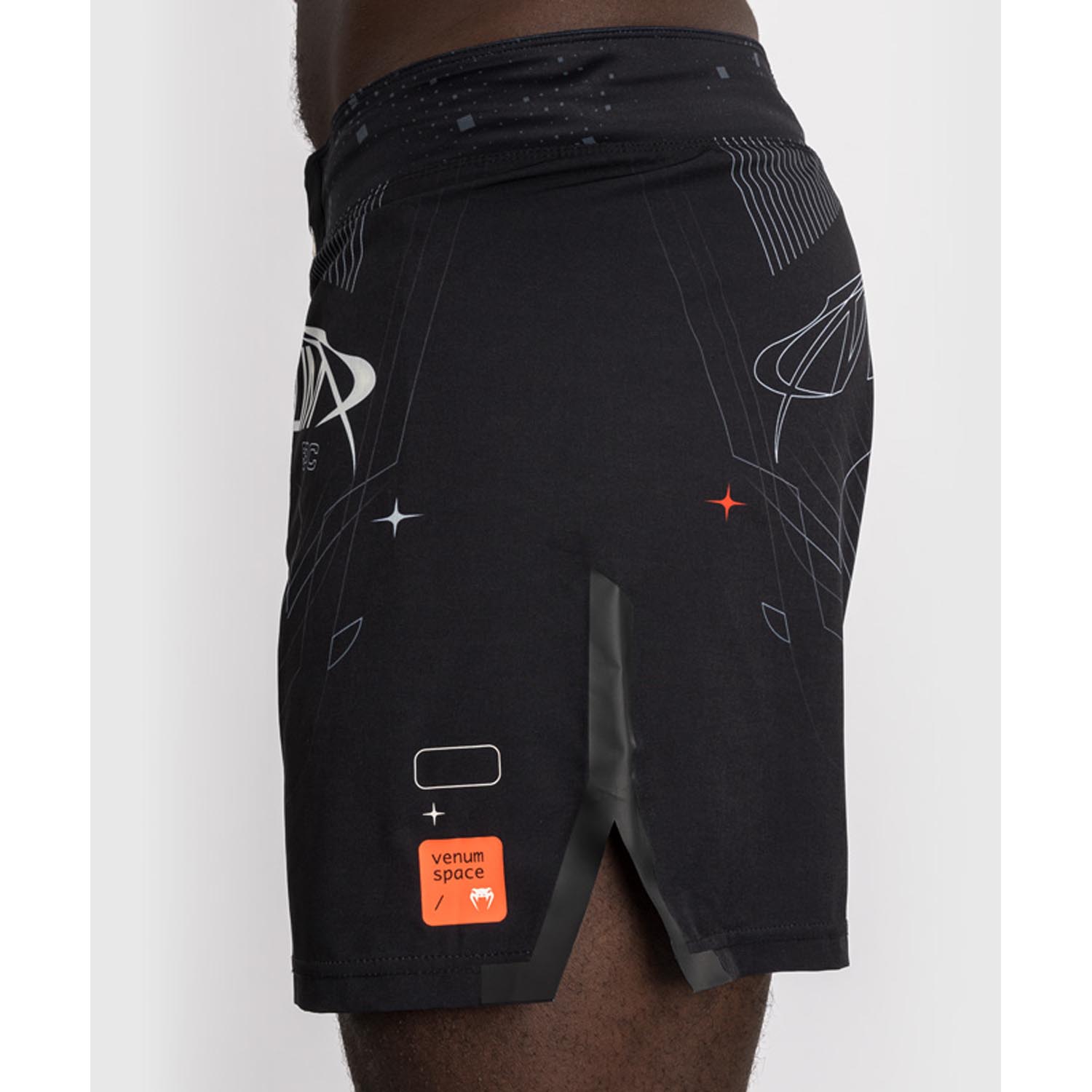 VENUM MMA Fight Shorts, Eclipse, black-ivory, XXL