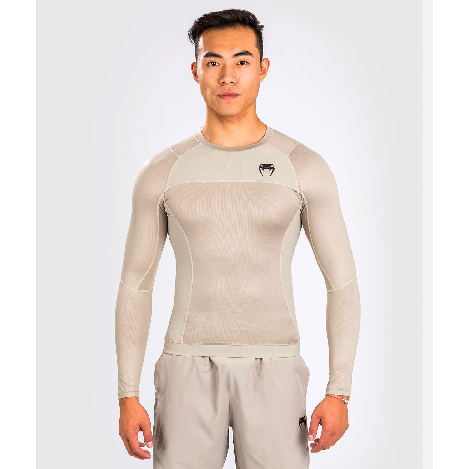 VENUM Rashguard, L/S, G-Fit Air, sand, L