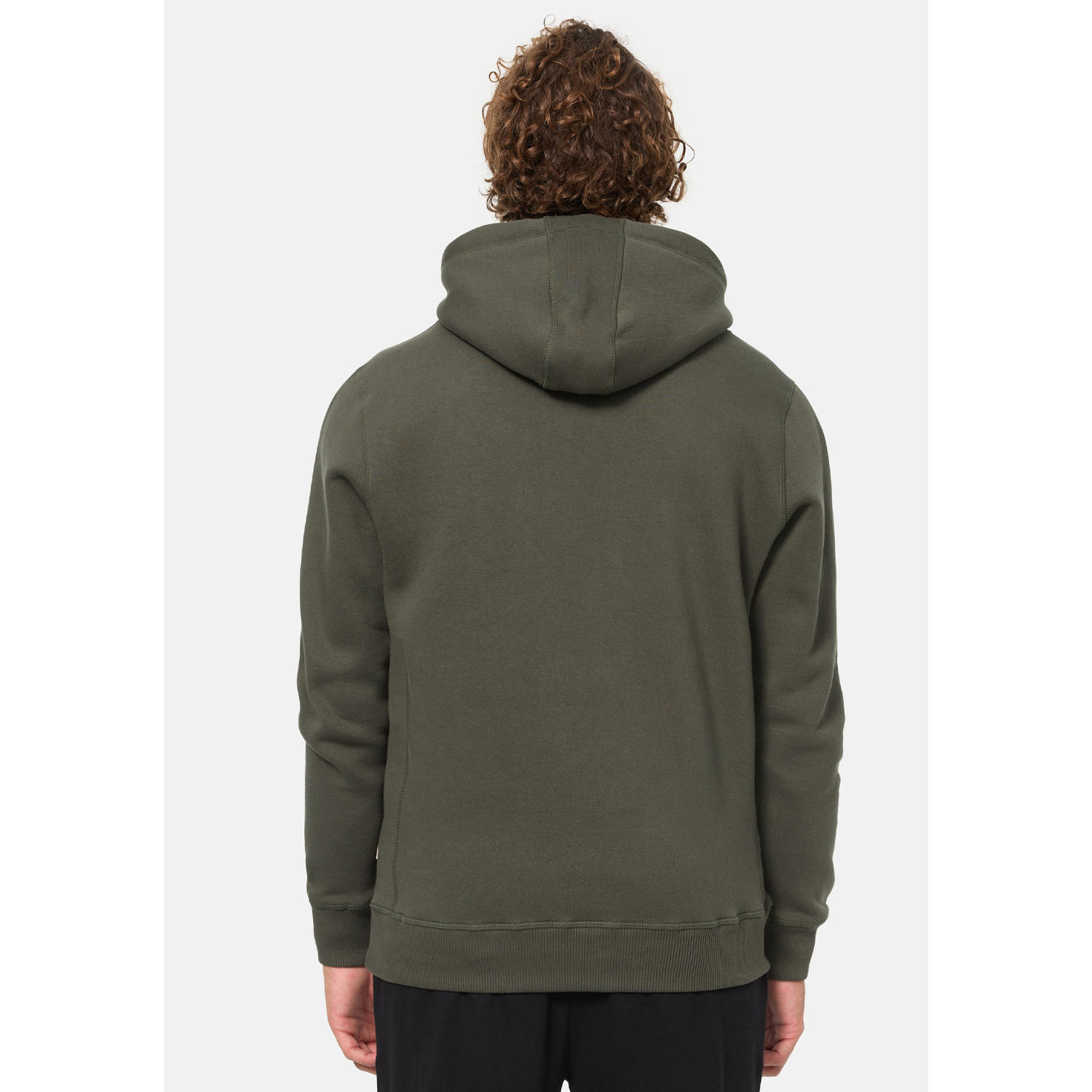 Lonsdale Hoody, Thurning, olive-black-white, S