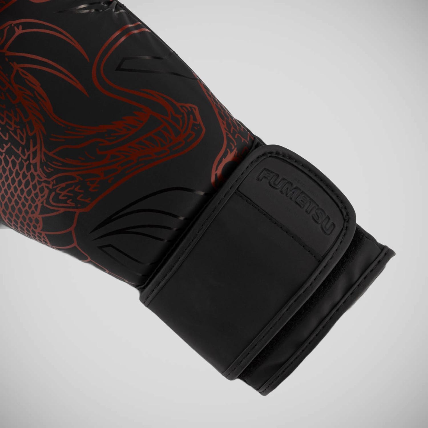 Fumetsu Boxing Gloves, Anaconda, black-red, 12 Oz