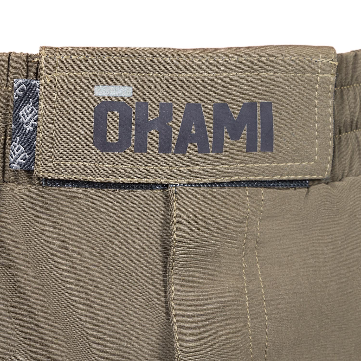 Okami MMA Fight Shorts, Kihon, khaki, XXL