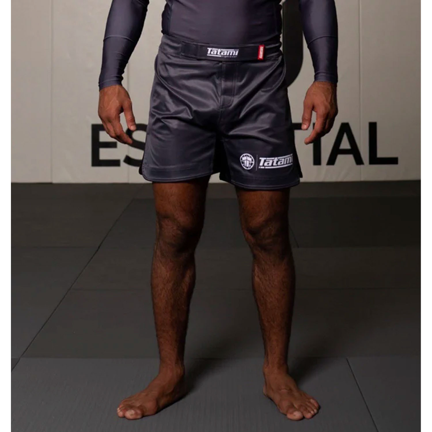 Tatami MMA Fight Shorts, Impact Mid Cut, grey, S