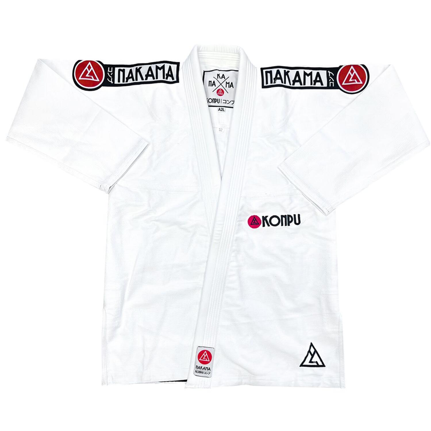 Nakama BJJ GI, Konpu, weiß, A3