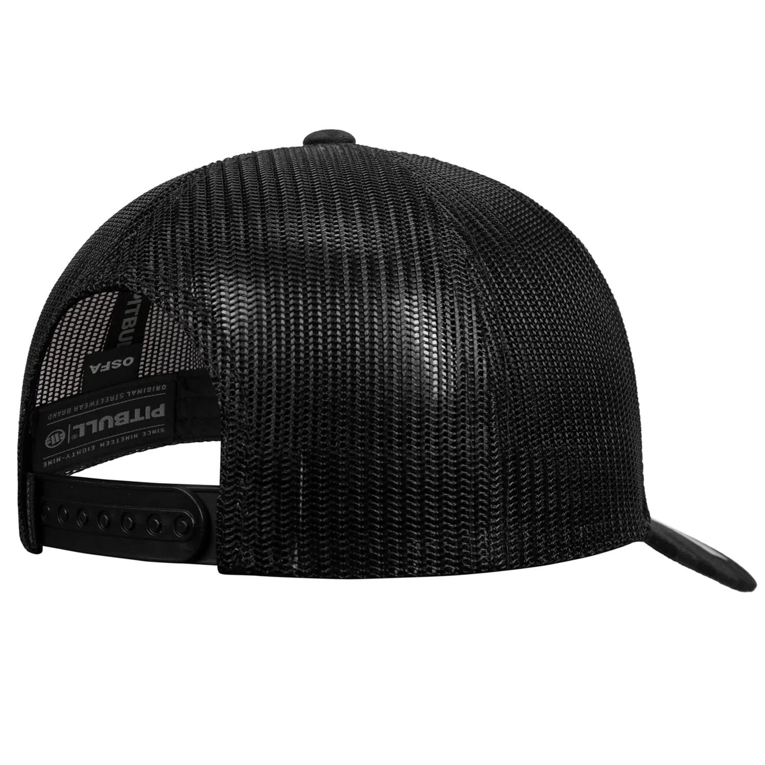 Pit Bull West Coast Snapback Cap, Harding, schwarz