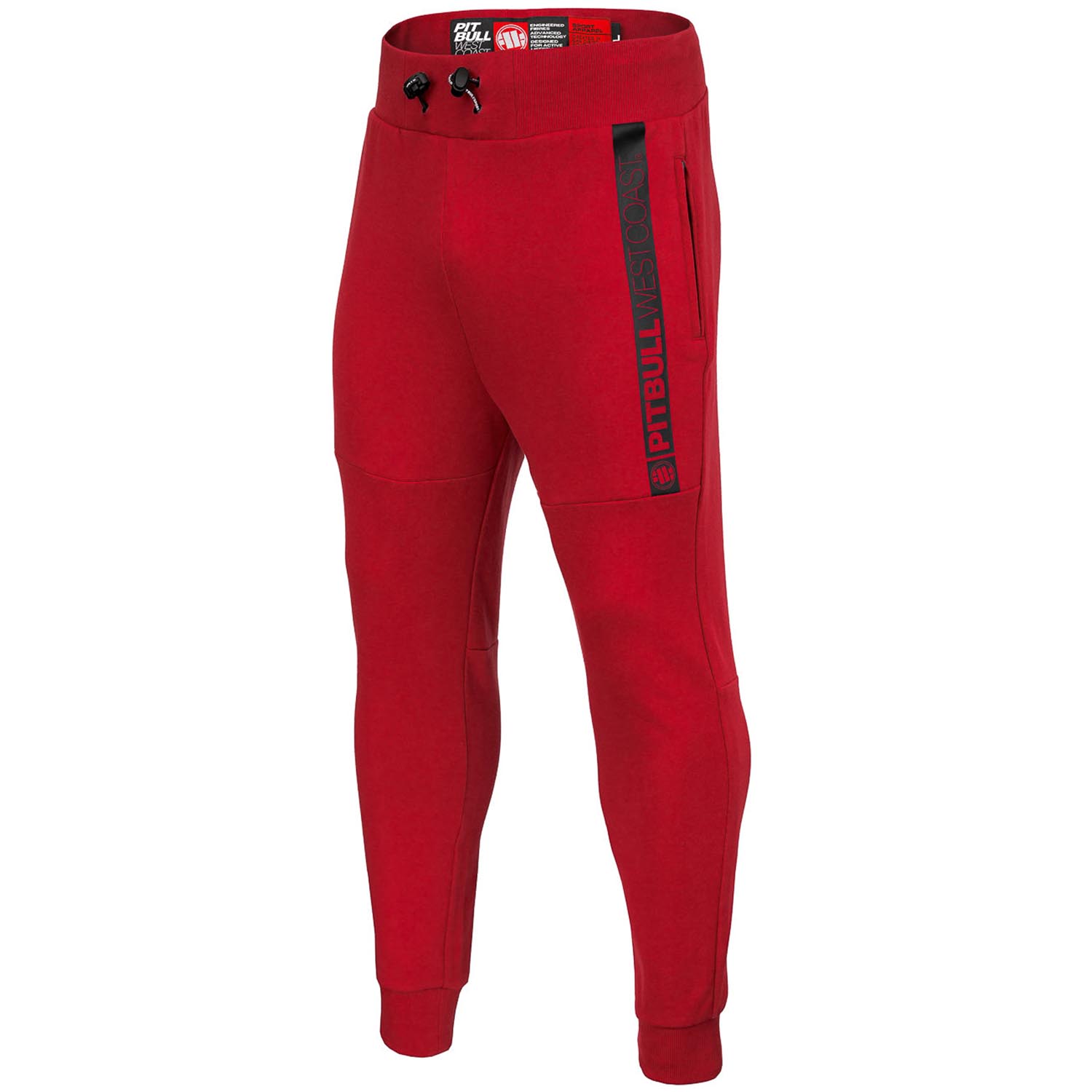 Pit Bull West Coast Jogging Pants, Phoenix, red, XXXL