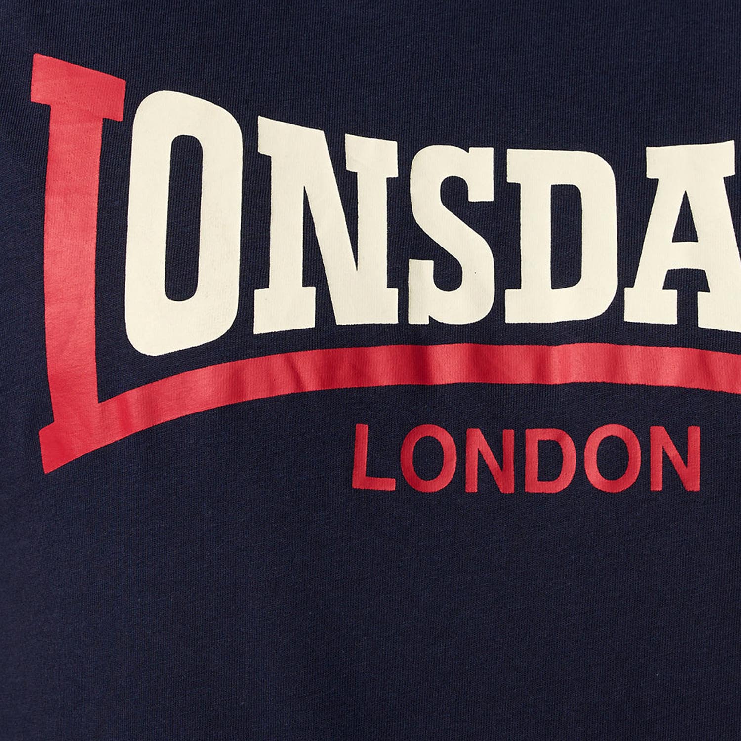Lonsdale T-Shirt, Two Tone, navy, XXL
