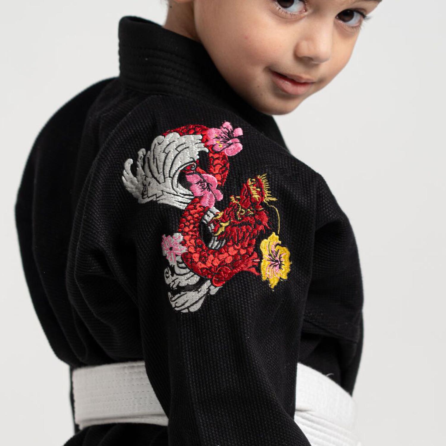 Nakama BJJ GI, Kids, Ryuu, schwarz, M0