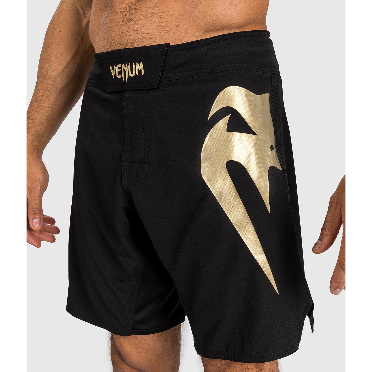 VENUM MMA Fight Shorts, Light 5.0, black-gold, S
