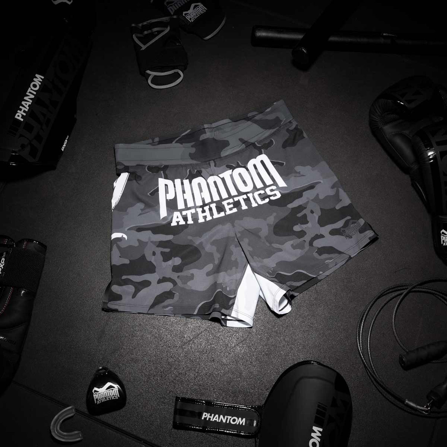 Phantom Athletics MMA Fight Shorts, Flex, Urban, XXL