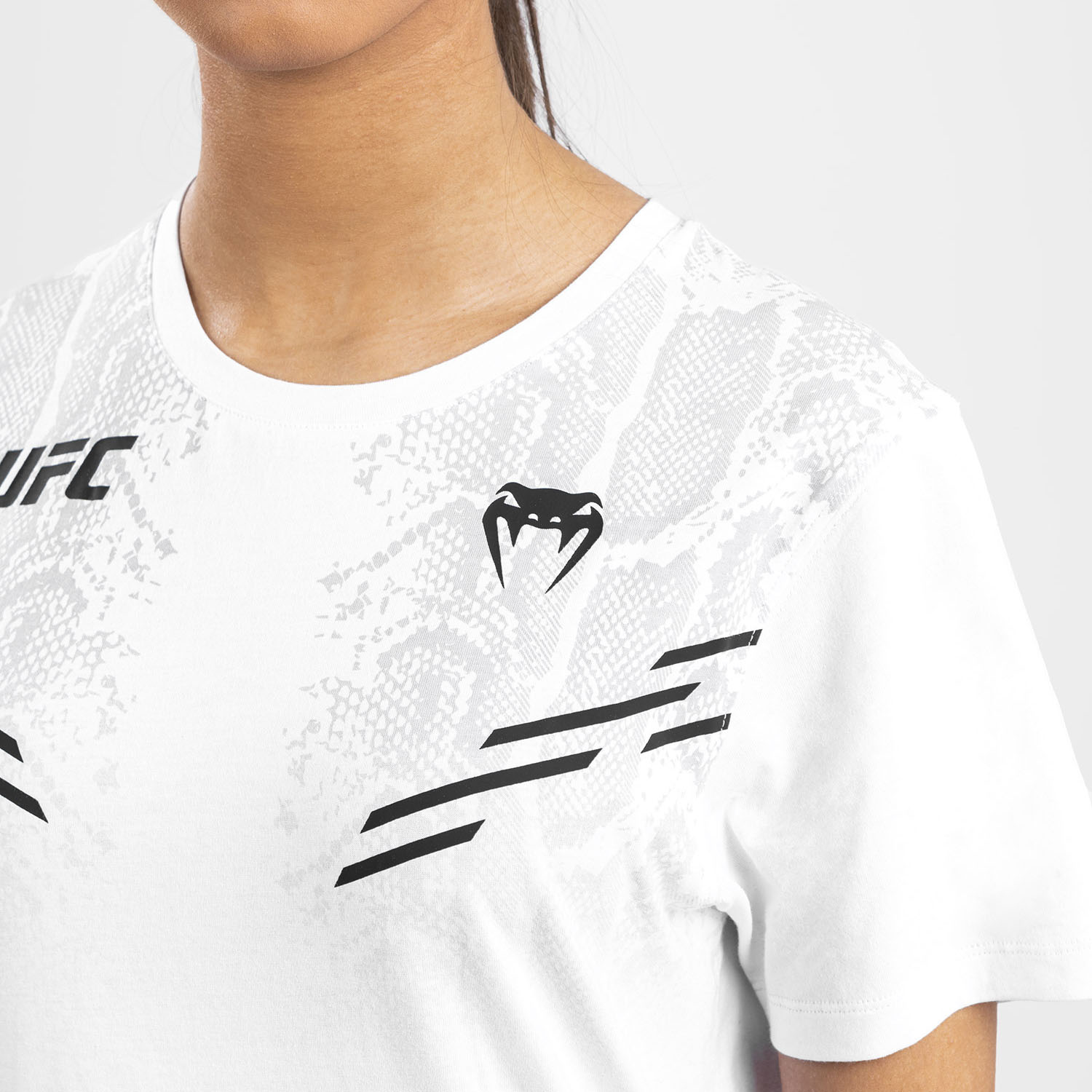 VENUM T-Shirt, Damen, UFC Replica, Adrenaline, weiß, S