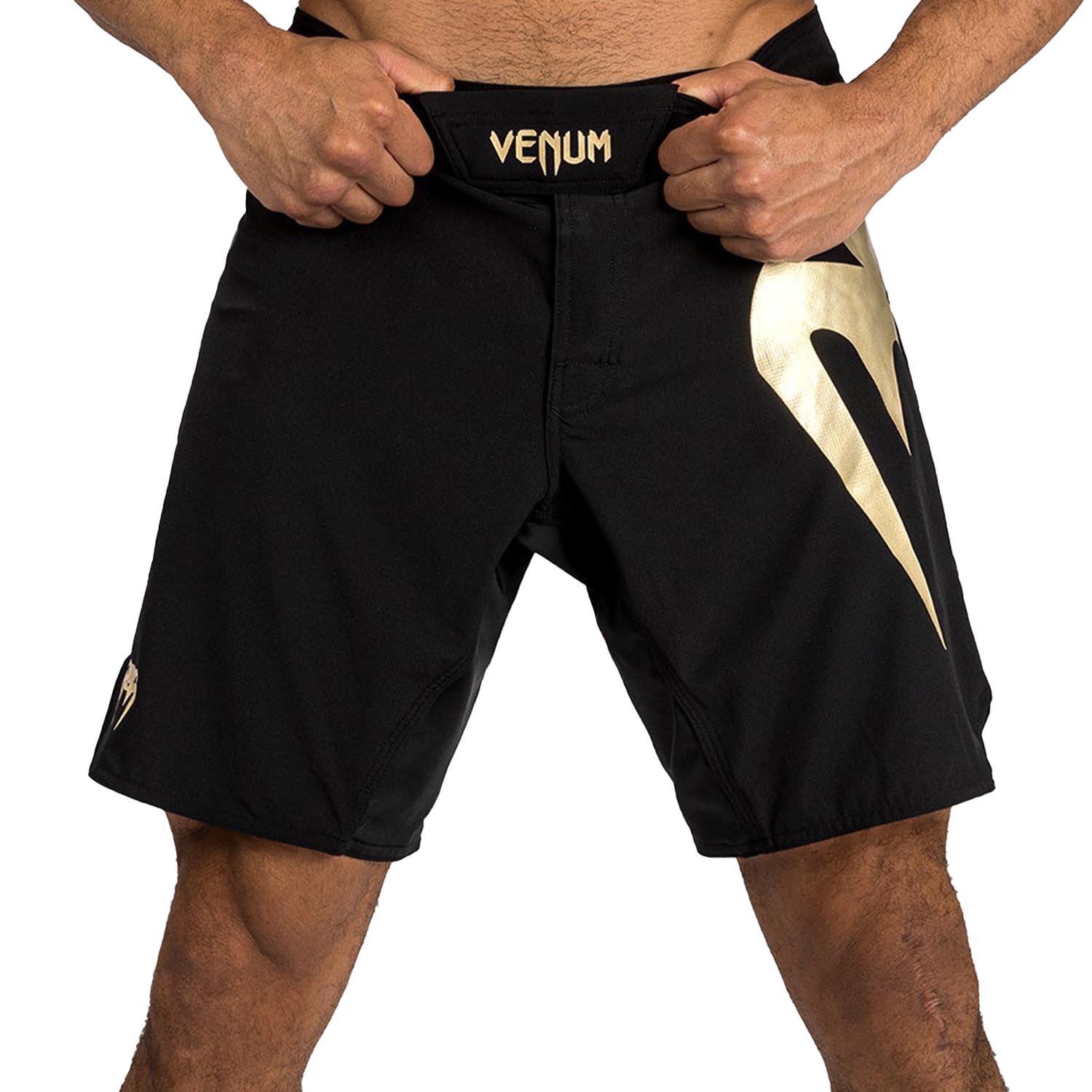 VENUM MMA Fight Shorts, Light 5.0, schwarz-gold, L