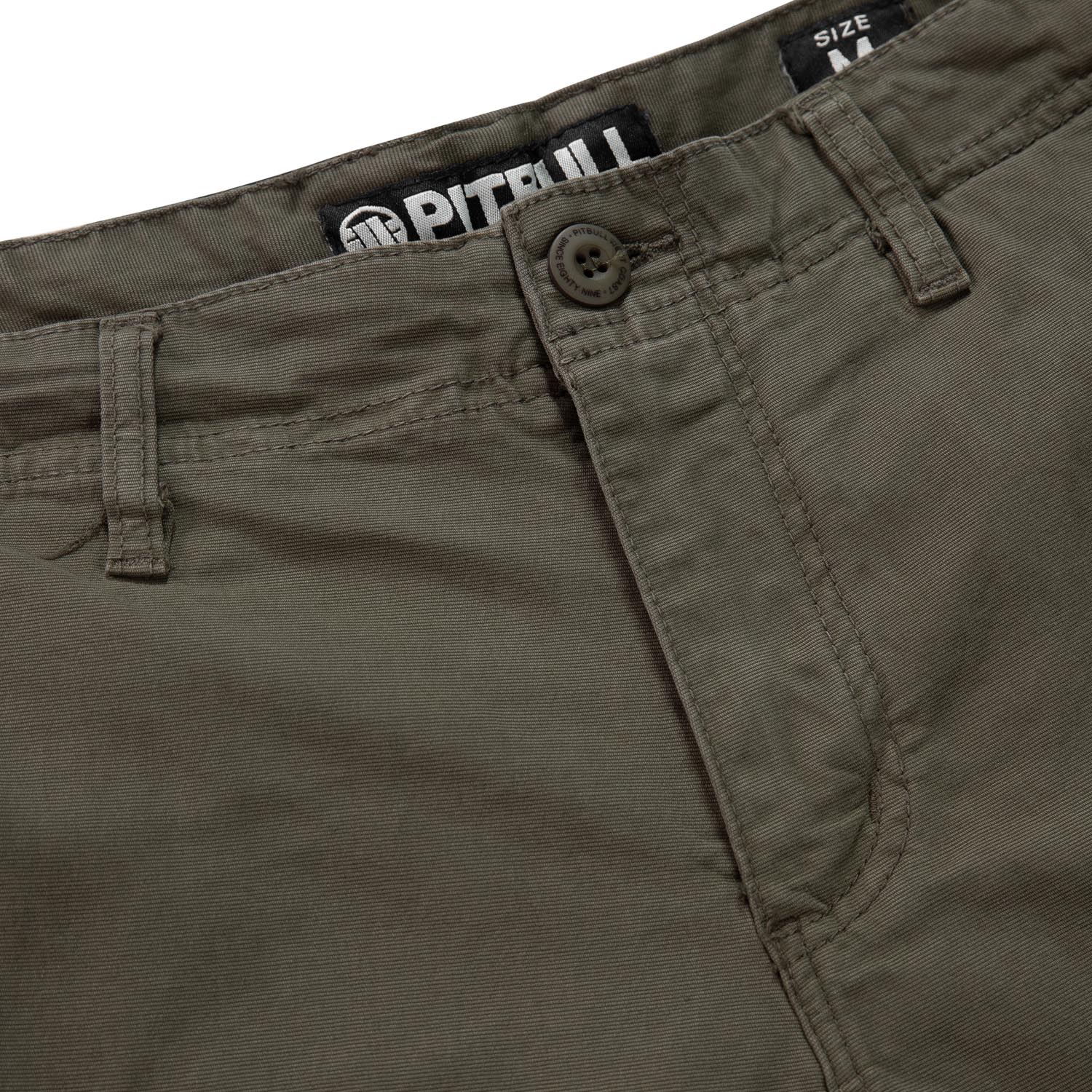 Pit Bull West Coast Cargo Shorts, Jackal, olive, M