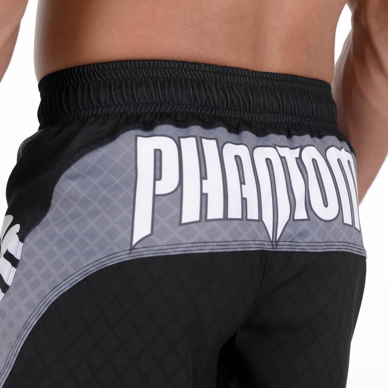 Phantom Athletics, MMA Fight Shorts, Storm Nitro, black-grey, XXL