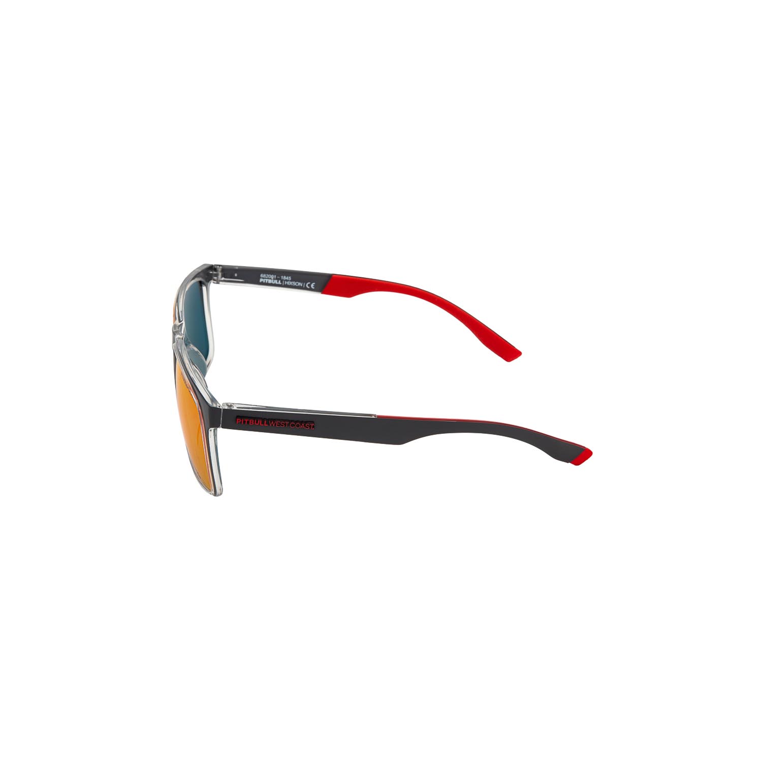 Pit Bull West Coast Sun Glasses, Hixson, black-red