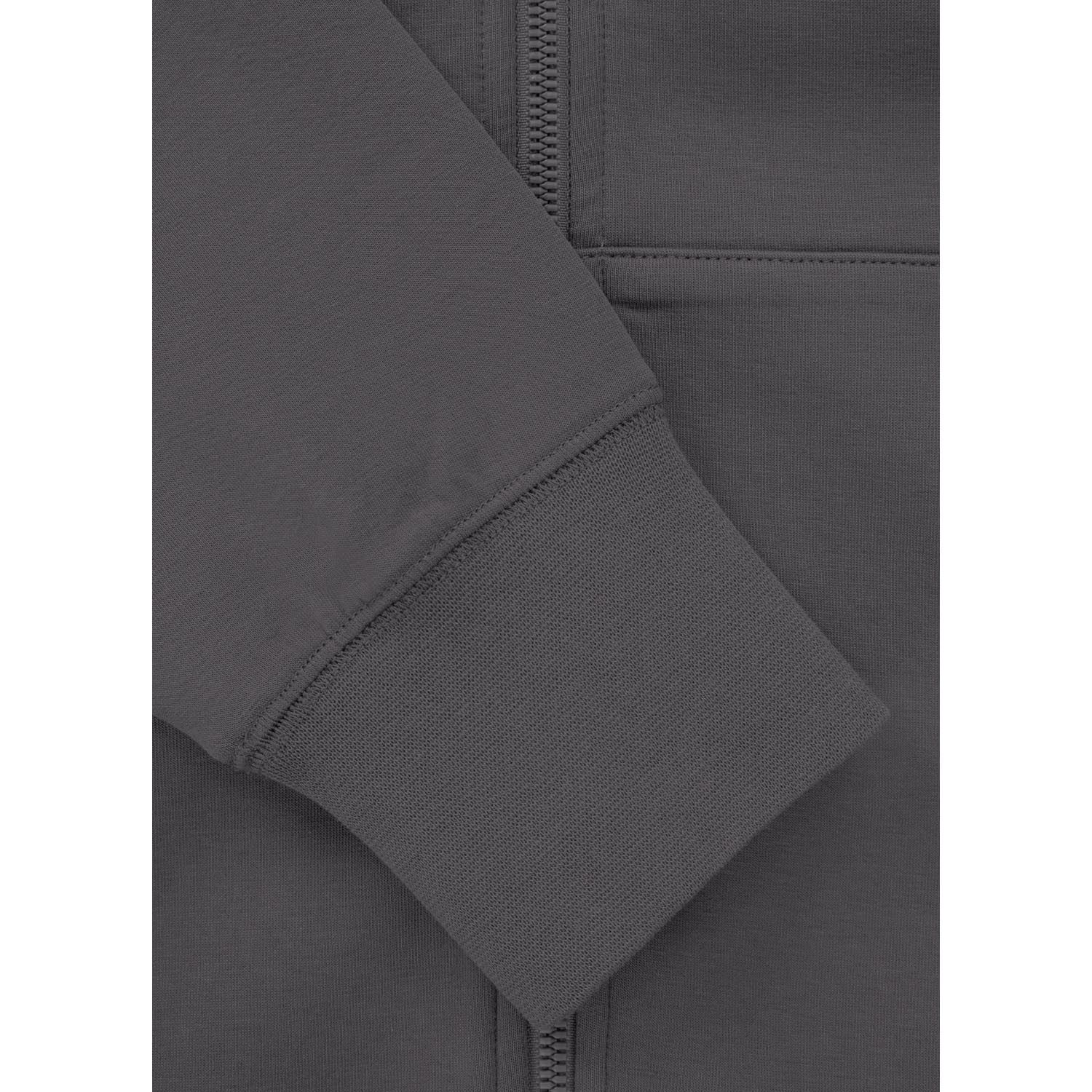 Pit Bull West Coast Zip Hoody, Sampson, grey, XXXL
