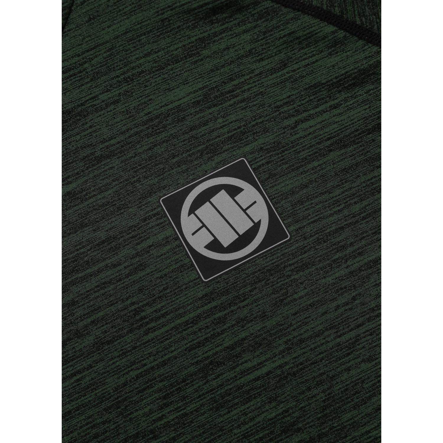 Pit Bull West Coast Rashguard, S/S, Performance Pro Plus, New Logo, olive, XXL