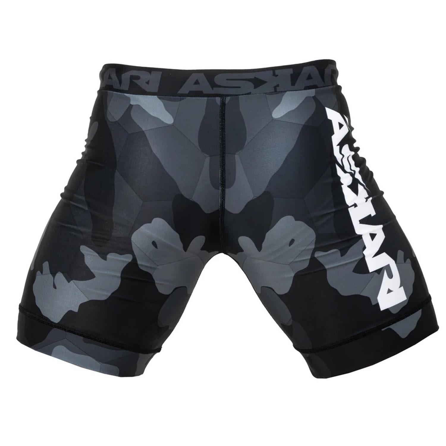 ASKARI Compression Shorts, Hellhound, camo-black, XXL