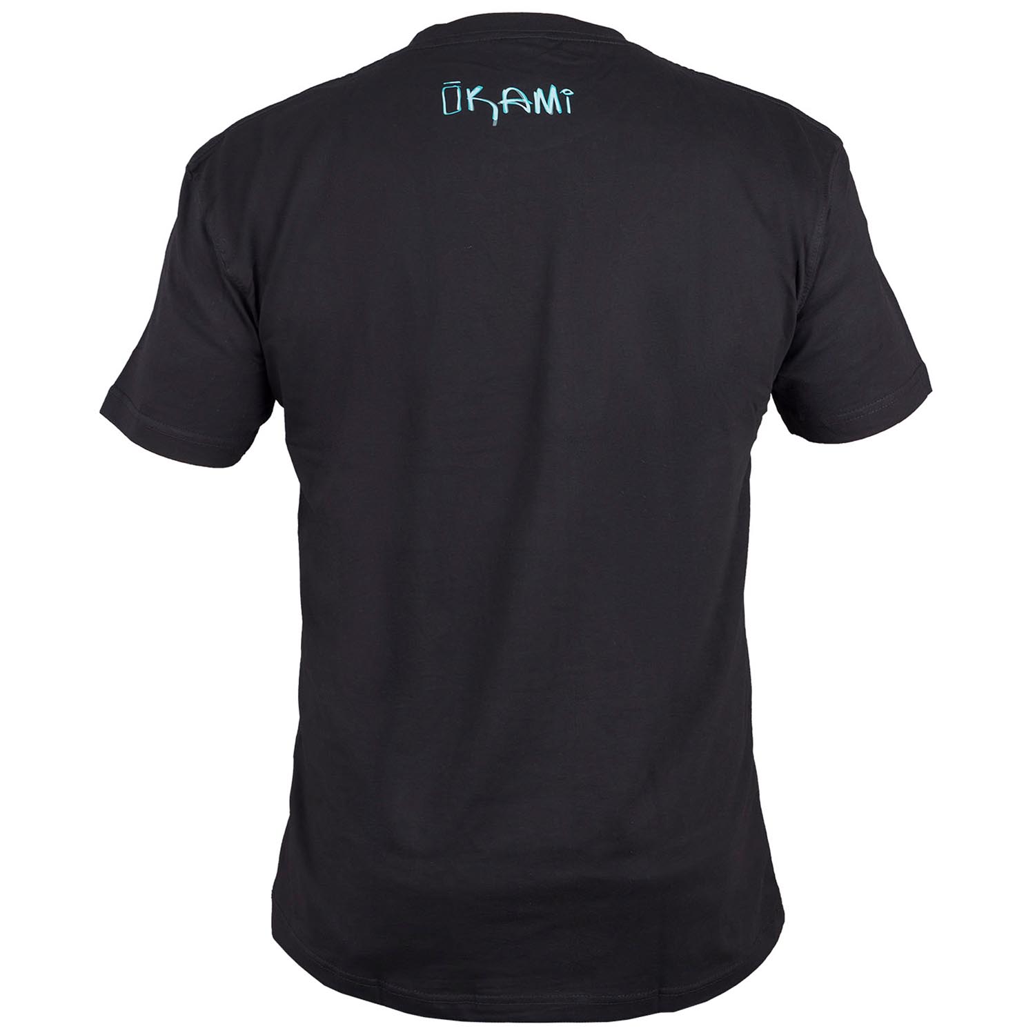 OKAMI T-Shirt, Hang Loose, schwarz. S