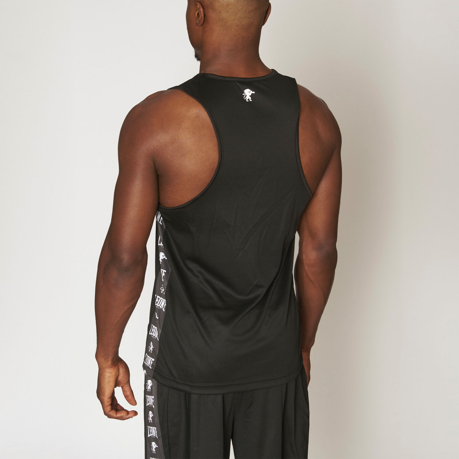 LEONE Boxing Top, Singlet, Ambassador, AB218, schwarz, S
