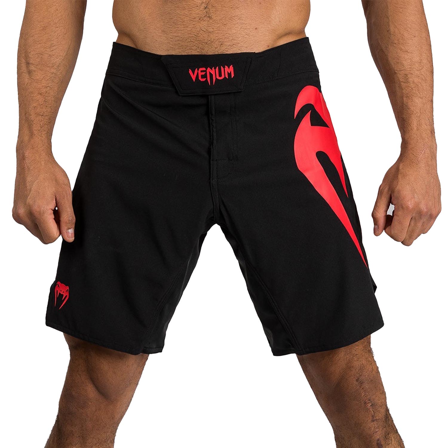 VENUM MMA Fight Shorts, Light 5.0, black-red, S
