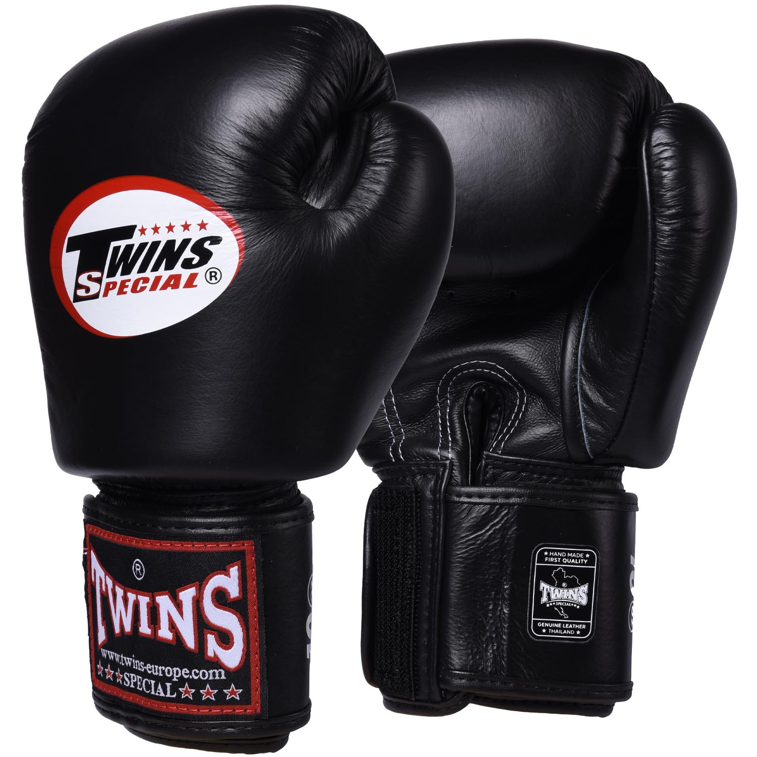 TWINS Special Boxing Gloves, Leather, BGVL-3, black, 14 Oz