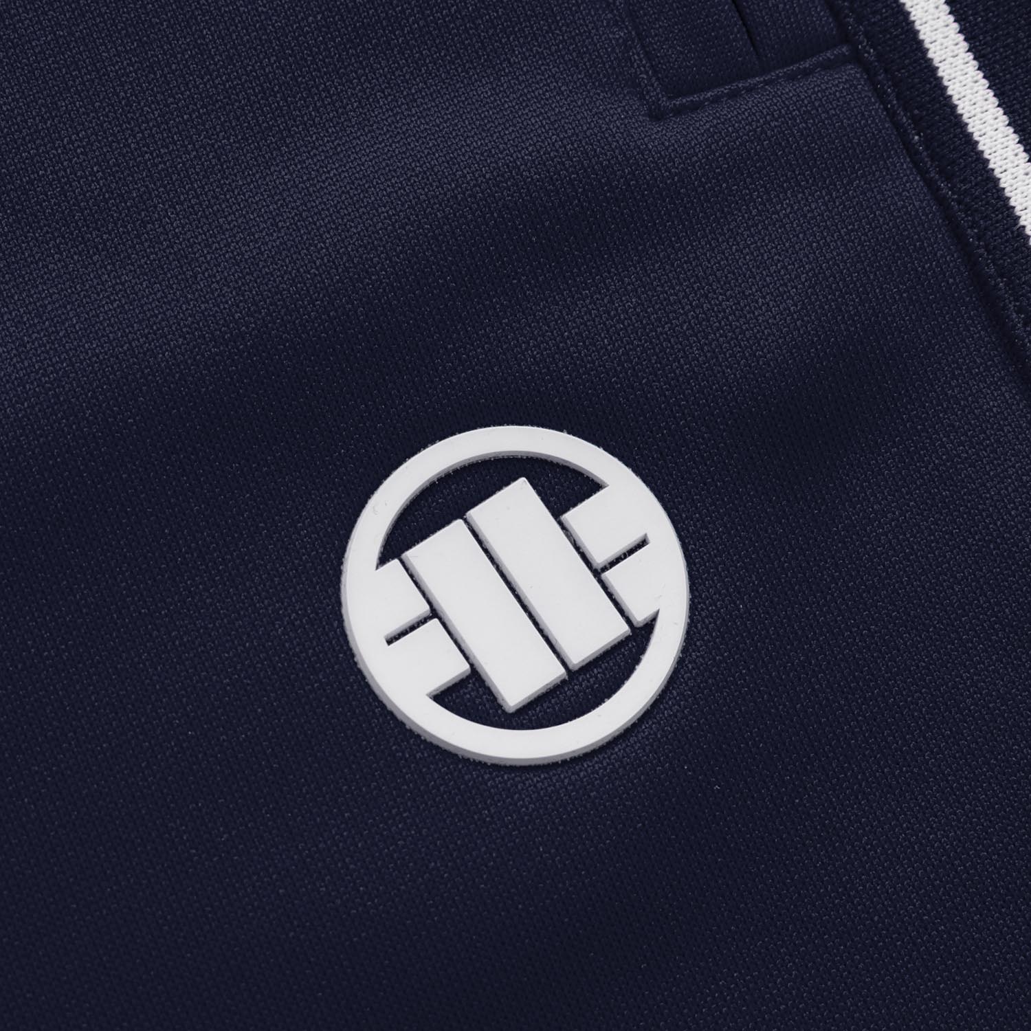 Pit Bull West Coast Jogging Pants, Tape Logo, navy, L