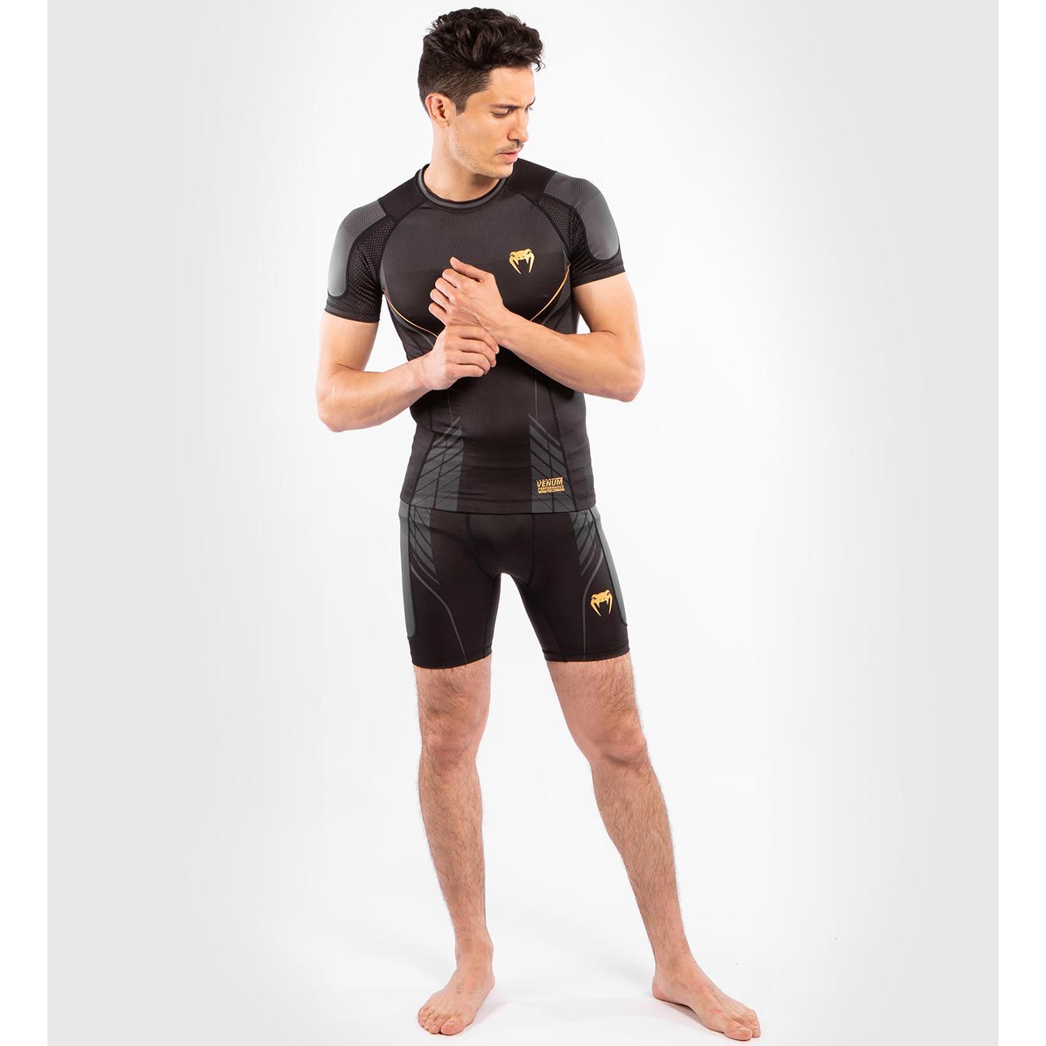 VENUM Compression Shorts, Athletics, black-gold, XXL