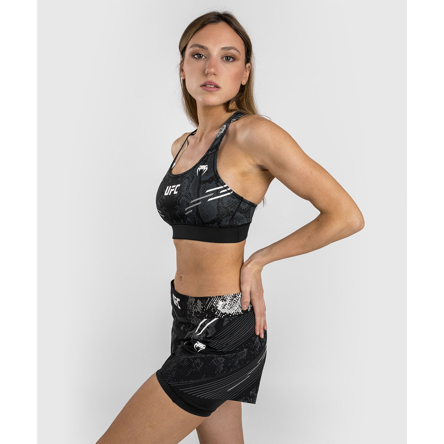 VENUM Sports Bra, Damen, UFC Fight Night, Adrenaline, schwarz, XS