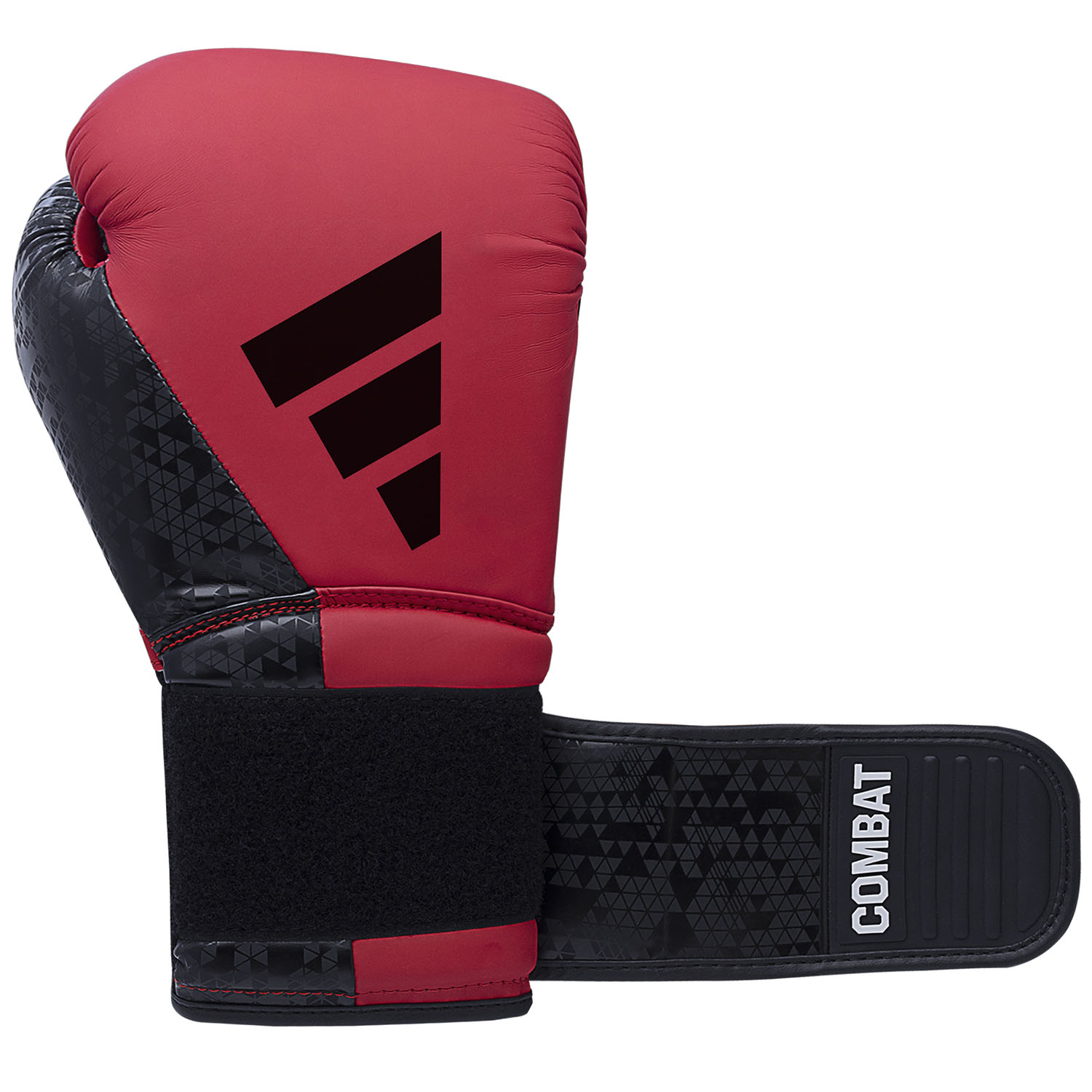 adidas Boxhandschuhe, Combat 50, rot-schwarz, 16 Oz