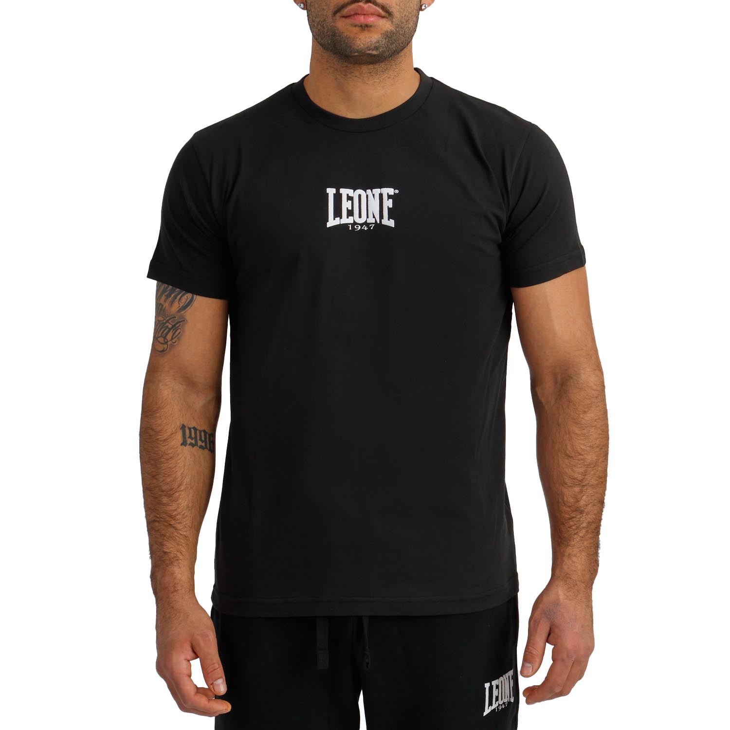 LEONE T-Shirt, Boxing Small, black-white