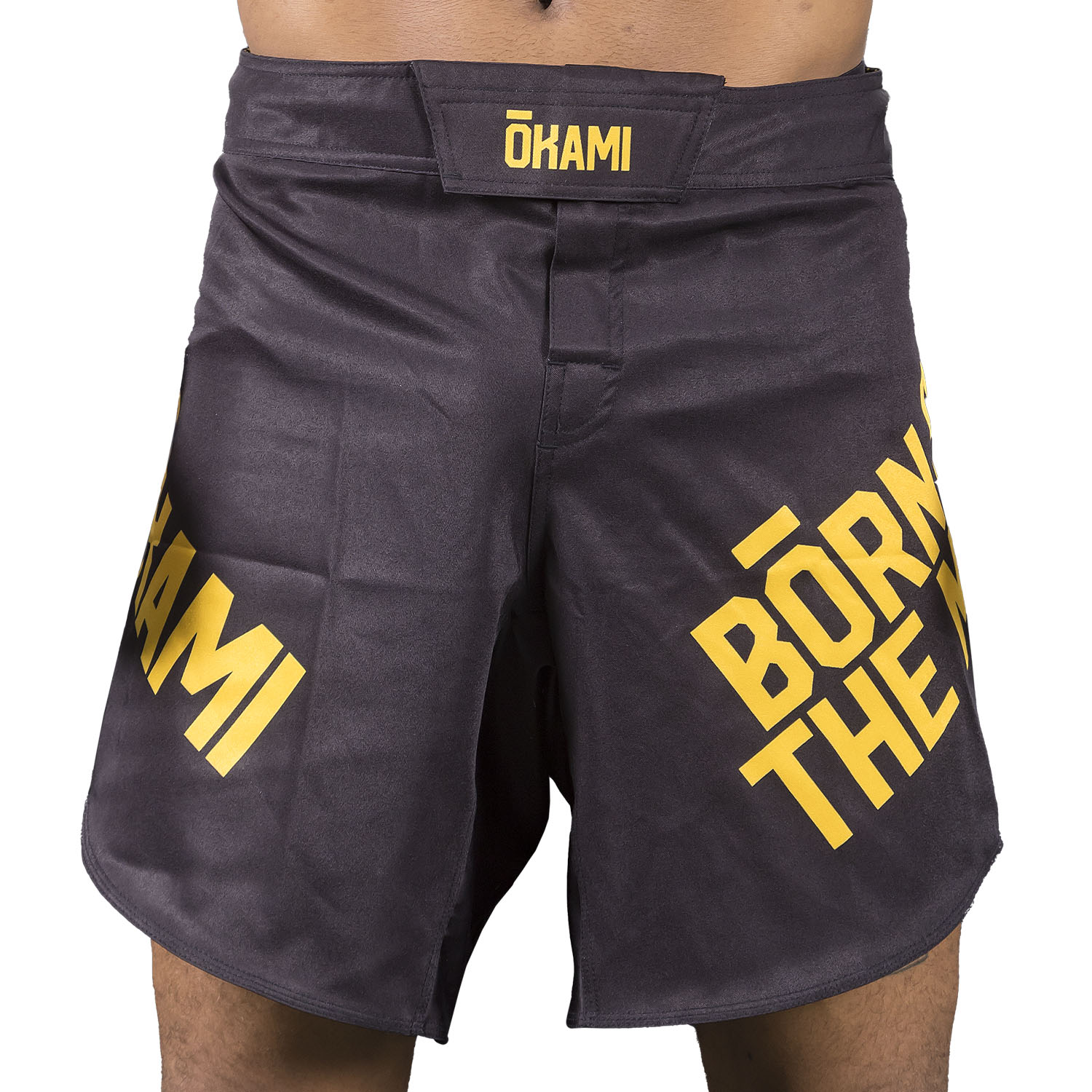 OKAMI MMA Fight Shorts, Motion, black, XXL