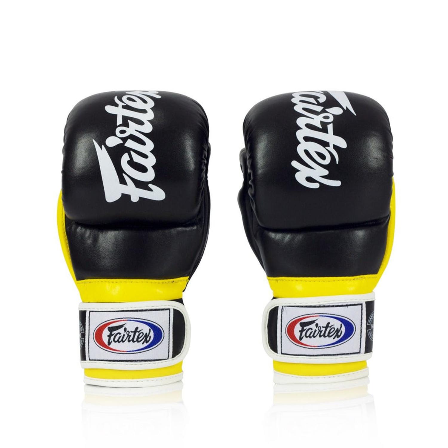 Fairtex MMA Sparring Handschuhe, FGV18, schwarz-gelb, XL