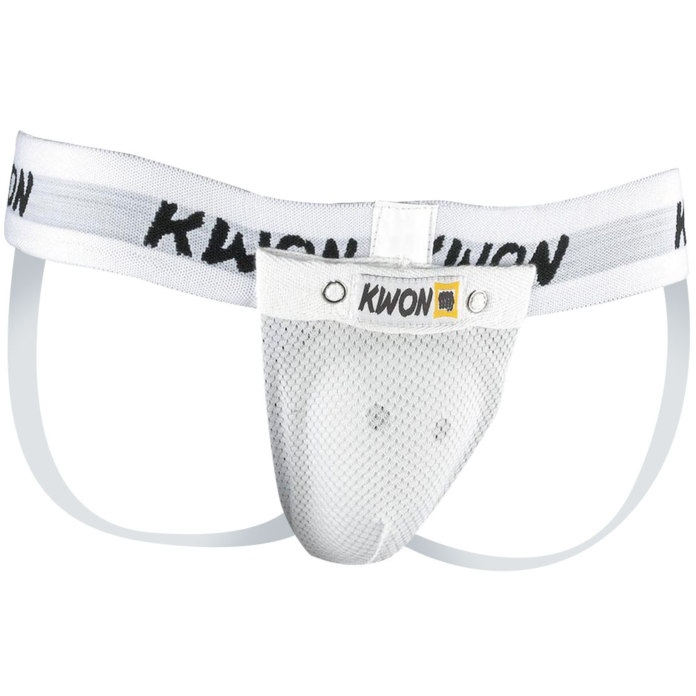 KWON Groin Protector, Economy, white, XL