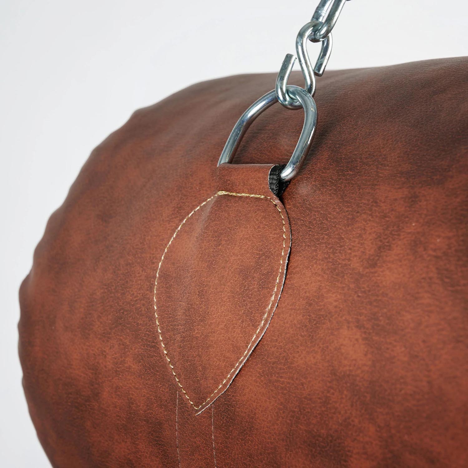 LEONE Boxing Bag, Uppercut Vulcano Vintage, brown, 15 kg, 80 cm