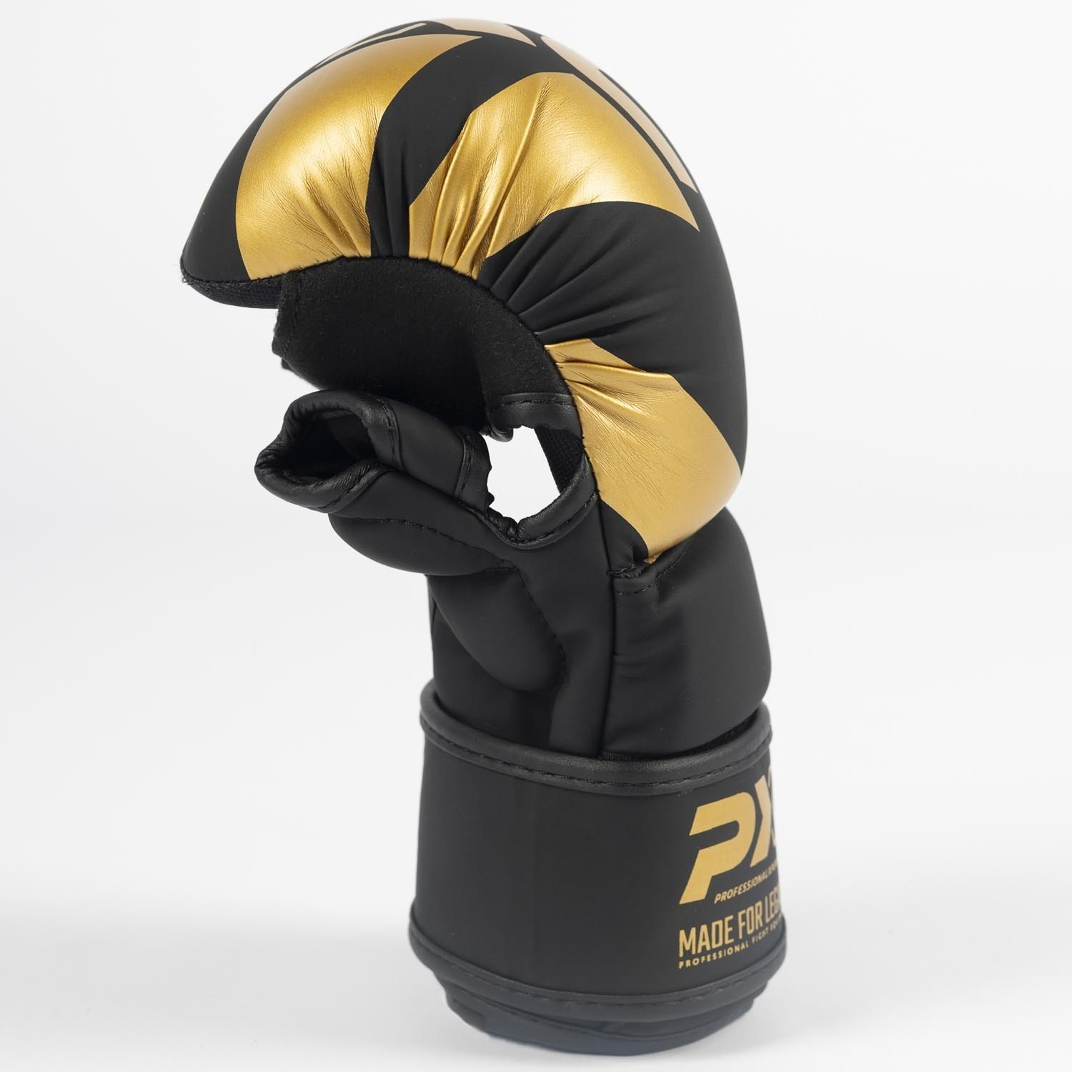 PX MMA Sparring Gloves, black-gold, L/XL
